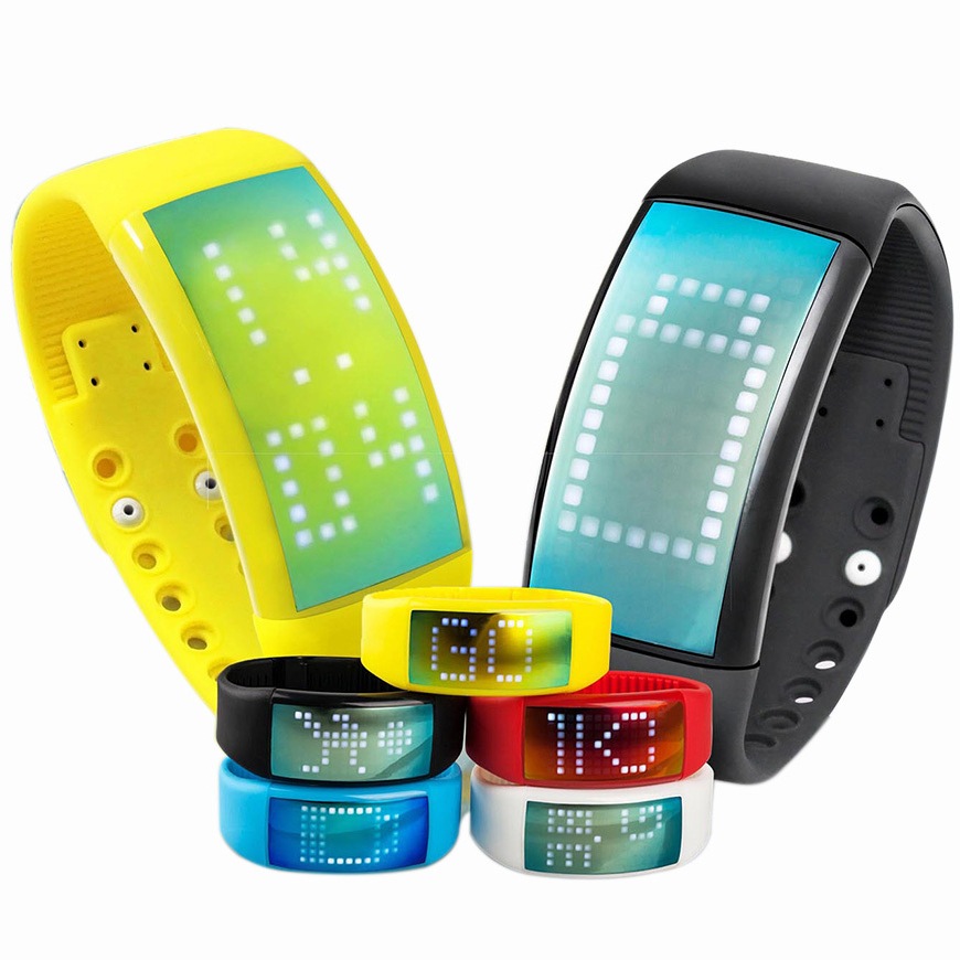 Pedometer Smart Bracelet Watch 3D Fitness Band Health Tracker White