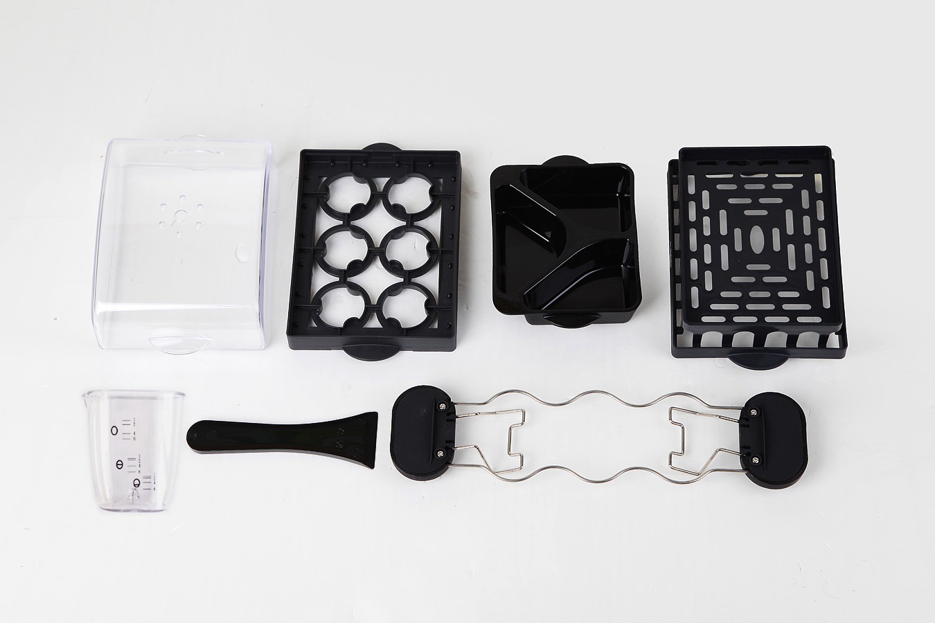 TODO 1250W BREAKFAST MASTER TOASTER EGG COOKER POACHER BACON FRYER ALL