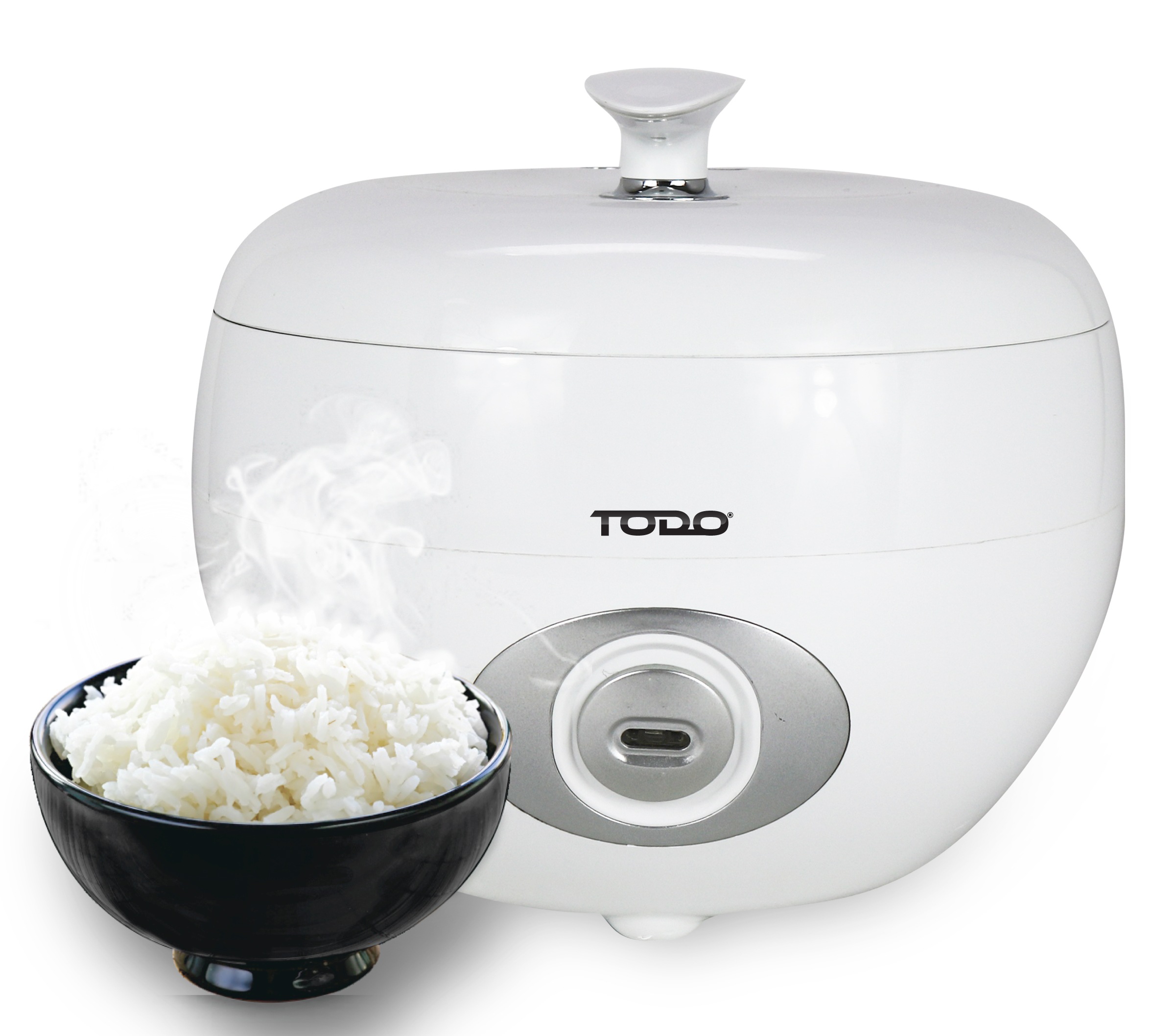 TODO 1.2L RICE COOKER 6 CUP CAPACITY 500W STEAM TRAY SPOON CUP KEEP