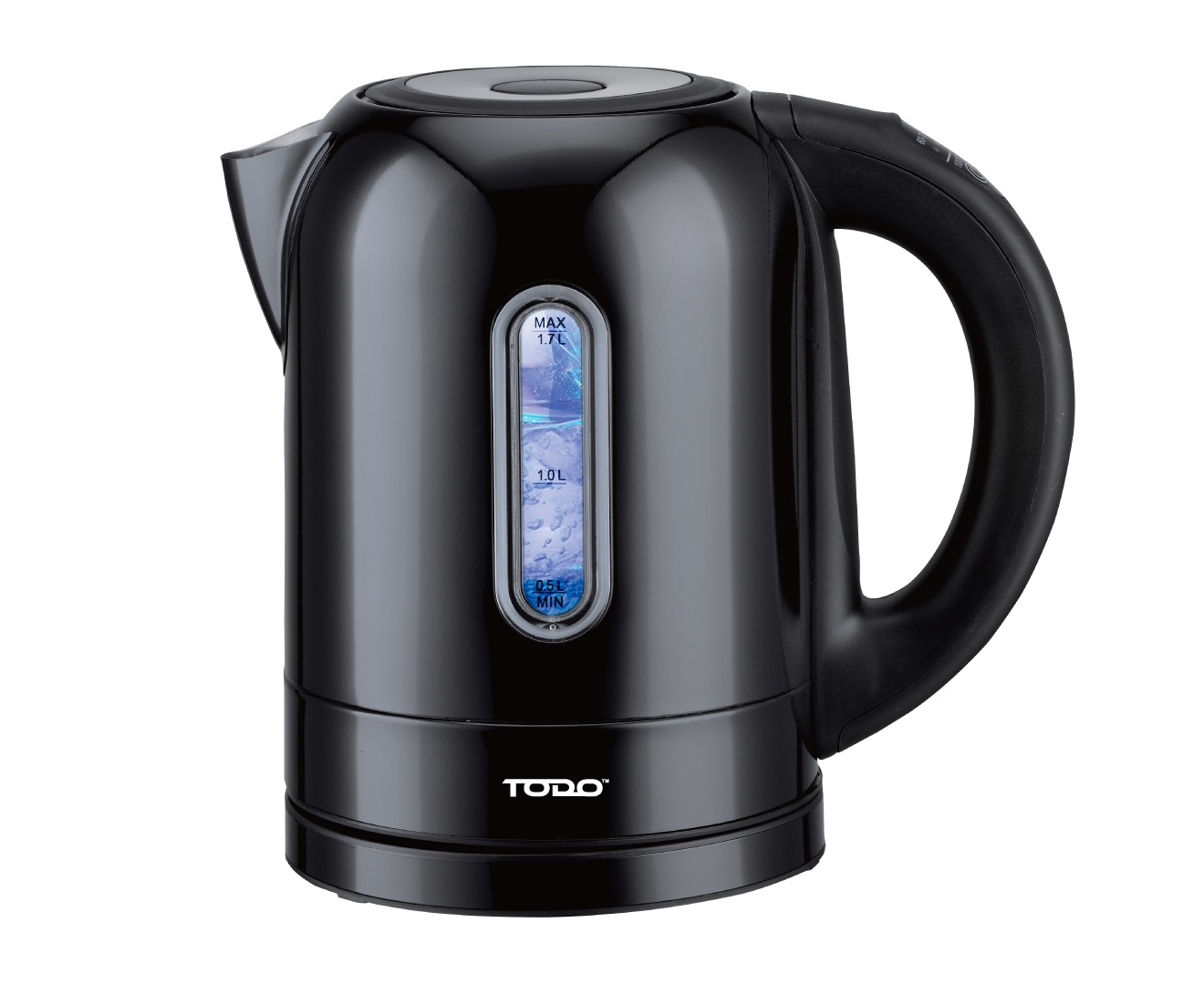 TODO 1.7L Stainless Steel Cordless Kettle Keep Warm Electric Led Water
