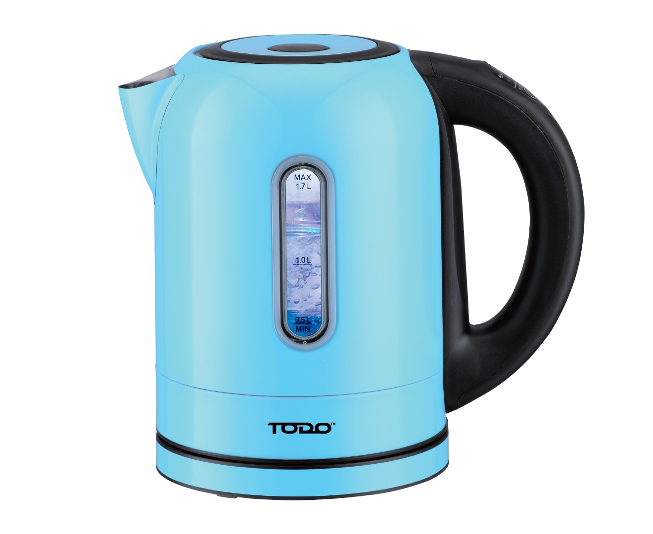 TODO 1.7L STAINLESS STEEL CORDLESS KETTLE KEEP WARM ELECTRIC LED WATER