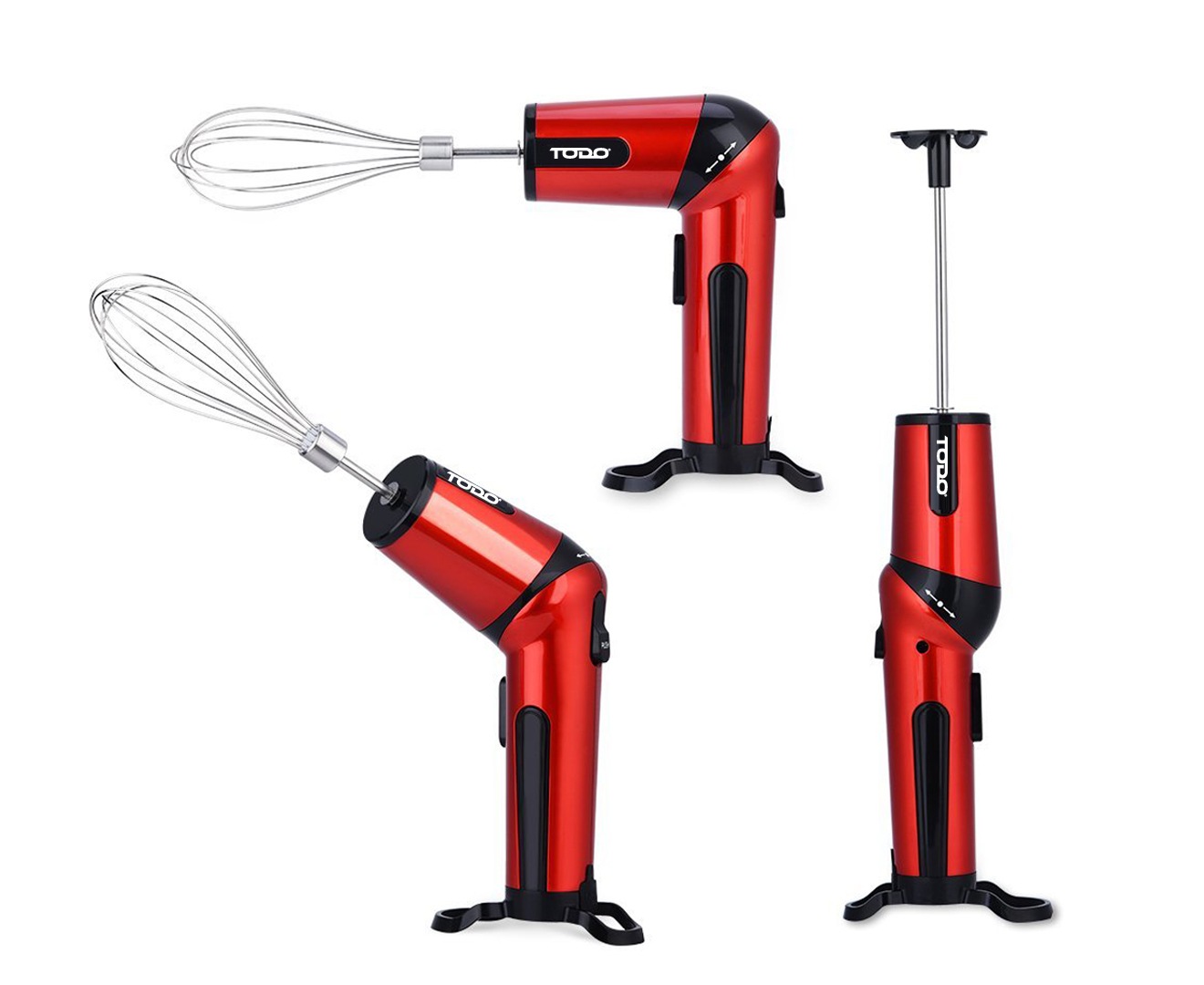 Cordless Rechargeable Hand Mixer Whisk Handheld Electric Egg Beater