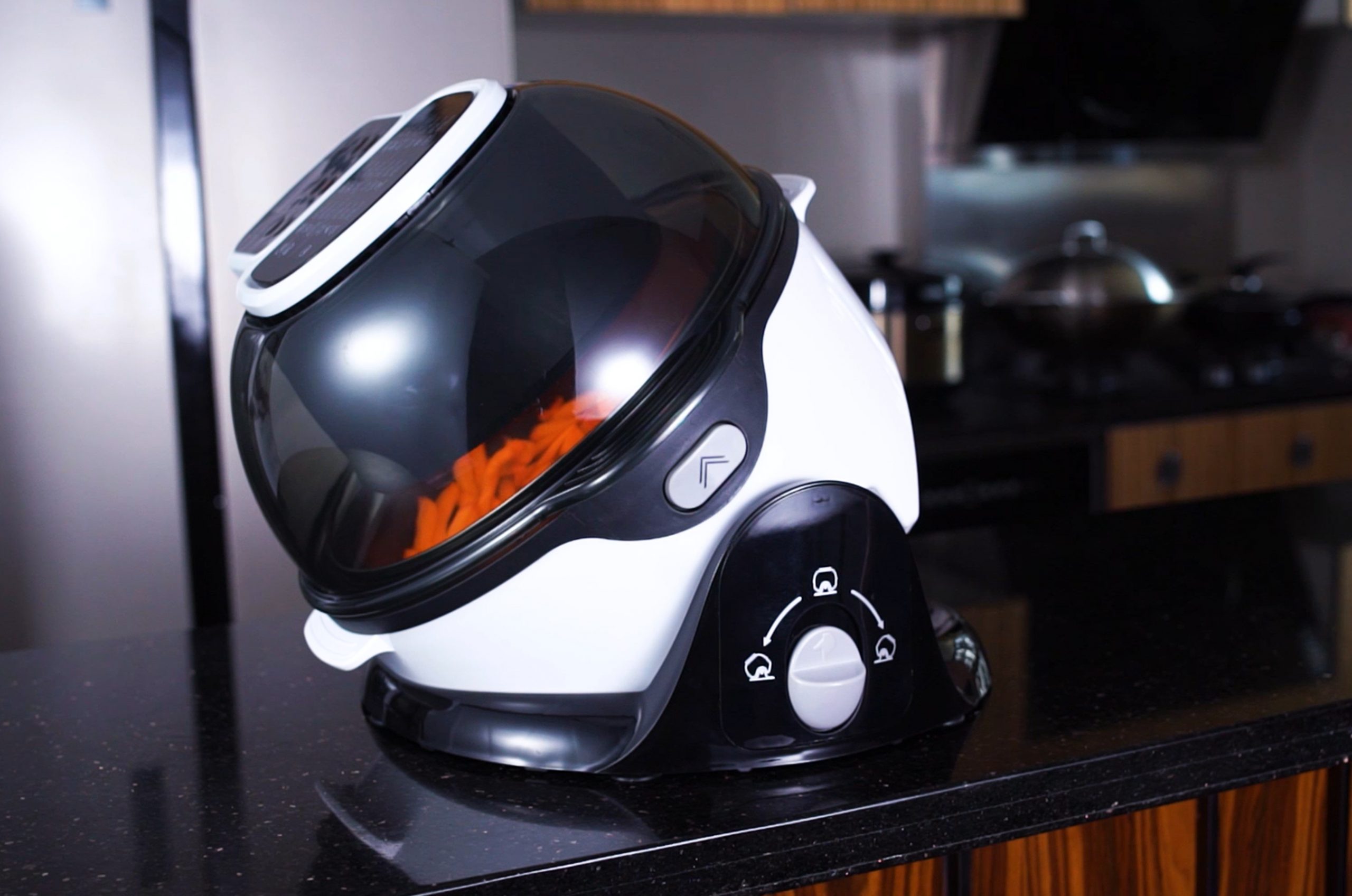 TODO Rolling Air Fryer 1400W Convection Oven Tilt Stir 7L Multicooker Digital Control Buy Air