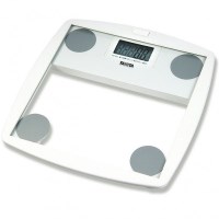 Tanita Hd355 Glass Digital Bathroom Scales In White