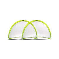 Franklin 6' x 4' Dome Shaped Pop Up Fold Flat Soccer Goals Pair