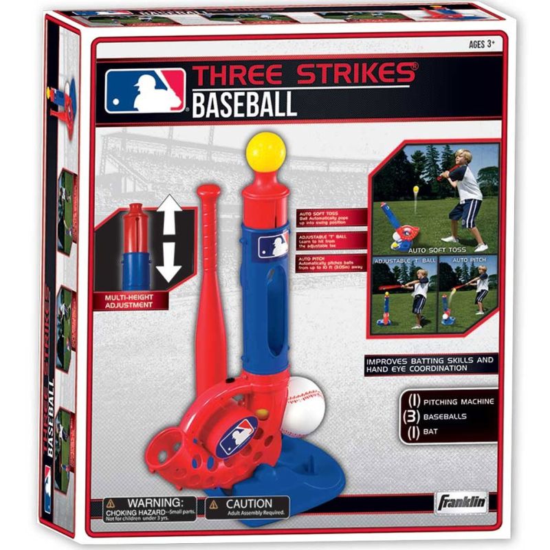 Major League Baseball 3 Strikes Kids Baseball Set Buy Cricket