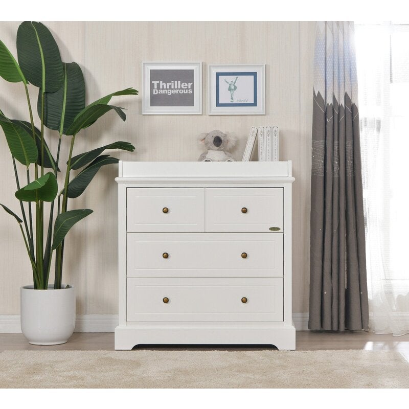 Joy Baby Comet 4 Drawer Chest Of Drawer Change Table White Buy
