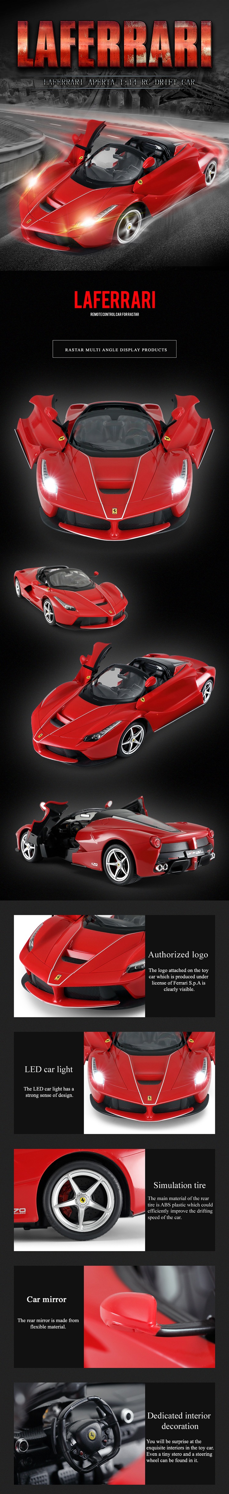 rastar laferrari aperta