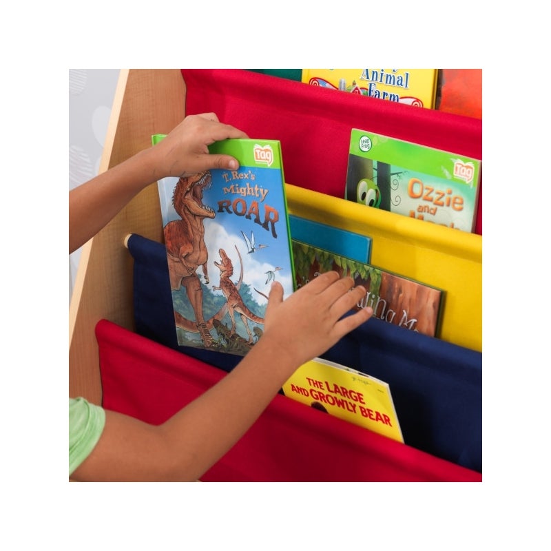 Kidkraft Sling Bookshelf Primary Buy Kids Bookcases 753156