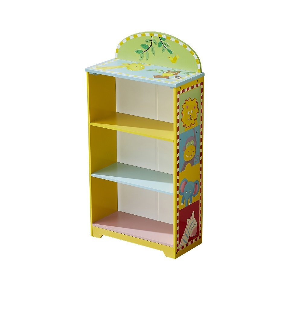 ALL 4 KIDS Boys Hand Painted Animal Bookcase Buy Kids Bookcases
