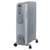 Heller 9 Fin Oil Heater with Timer - HOIL9