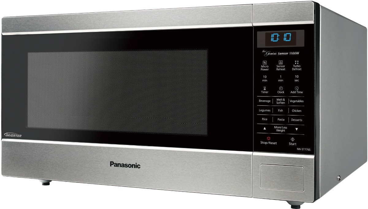 Panasonic 44L Stainless Steel Inverter Sensor Microwave NNST776SQPQ