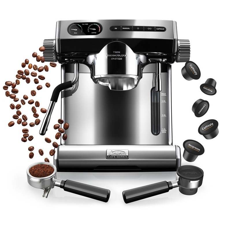 Sunbeam Caf Series Espresso Machine plus Capsule Sunbeam Caf Series Espresso Machine plus Capsule