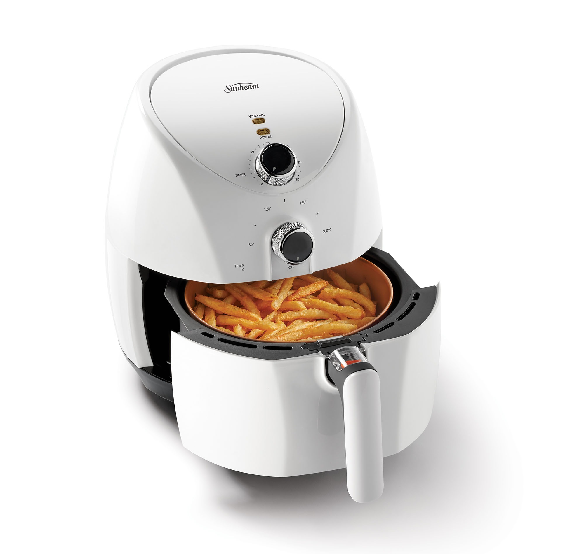 Sunbeam Copper Infused DuraCeramic™ Air Fryer AFP4000WH Buy Egg