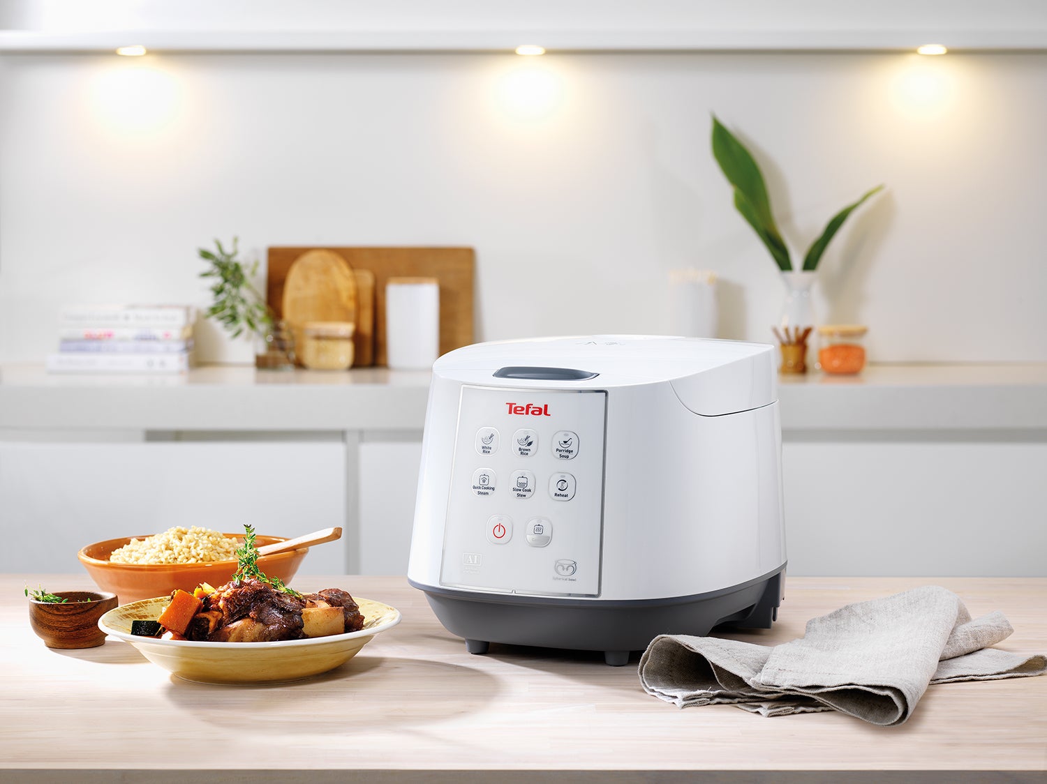 Tefal Easy Rice And Slow Cooker Rk732 Buy Rice Cookers 3016661156342