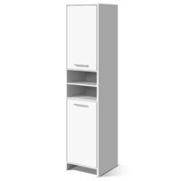 185cm Bathroom Cabinet Tallboy Toilet Storage Laundry Cupboard