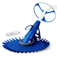 Swimming Automatic Pool Cleaner Floor Climb Wall Pool Vacuum 10M Hose