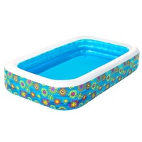 Bestway Inflatable Kids Play Pool Swimming Pool Rectangular Family