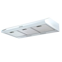 Devanti Rangehood 900mm Range Hood 90cm Kitchen Canopy White