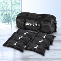 Everfit 30kg Fitness Sandbag Sand Power Bag Weights Gym Home Strength Training