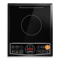 Devanti Induction Cooktop Electric Ceramic Cook Top Cooker Portable Single Burner Stove Hob Hot Plate Kitchen Benchtop