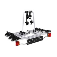 Bike Rack Carrier Bicycle Towbar Hitch Mount 4 Bicycles Car Rear Rack