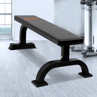 Everfit Fitness Flat Bench Weight Press Gym Home Strength Training Exercise