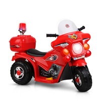 Kids Ride On Motorcycle Motorbike Patrol Battery Electric Toy Police