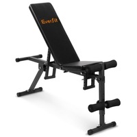 Everfit Adjustable Weight FID Bench Fitness Flat Incline Decline Press Gym Home