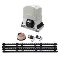 LockMaster Electric Sliding Gate Opener 1200KG Automatic Motor Remote Rail 4M