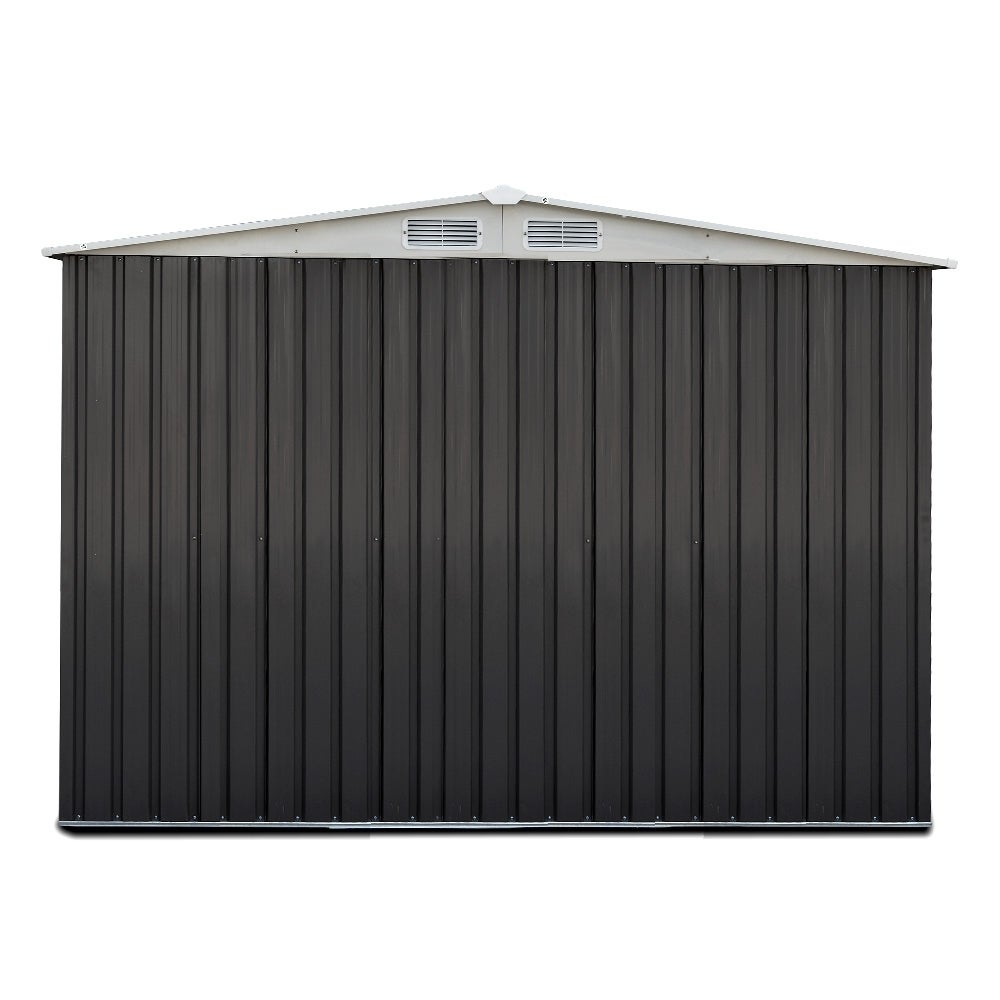 garden shed 2.57x2.05m outdoor storage sheds double door