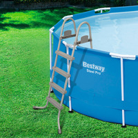 Bestway Ladder Above Ground Swimming Pool 122cm 48 inch Deep Steps