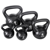 Everfit 22KG Kettlebell Kettle Bell Set Kit Weight Fitness Exercise Home Gym