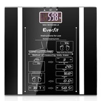 180KG Electronic Digital Body Fat Scale Scales Bathroom Monitor