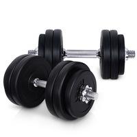 Everfit 30KG Dumbbell Set Weight Dumbbells Plates Home Gym Fitness Exercise