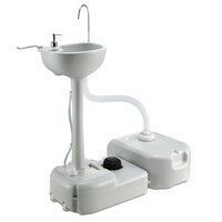 Weisshorn Camping Portable Sink Wash Basin Water Stand Food Event 43L Capacity
