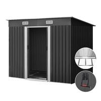 Garden Shed 2.38x1.31M Storage Sheds Tool Outdoor Workshop Base