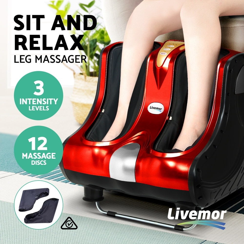 Livemor Foot Massager Shiatsu Ankle Calf Leg Massagers Circulation