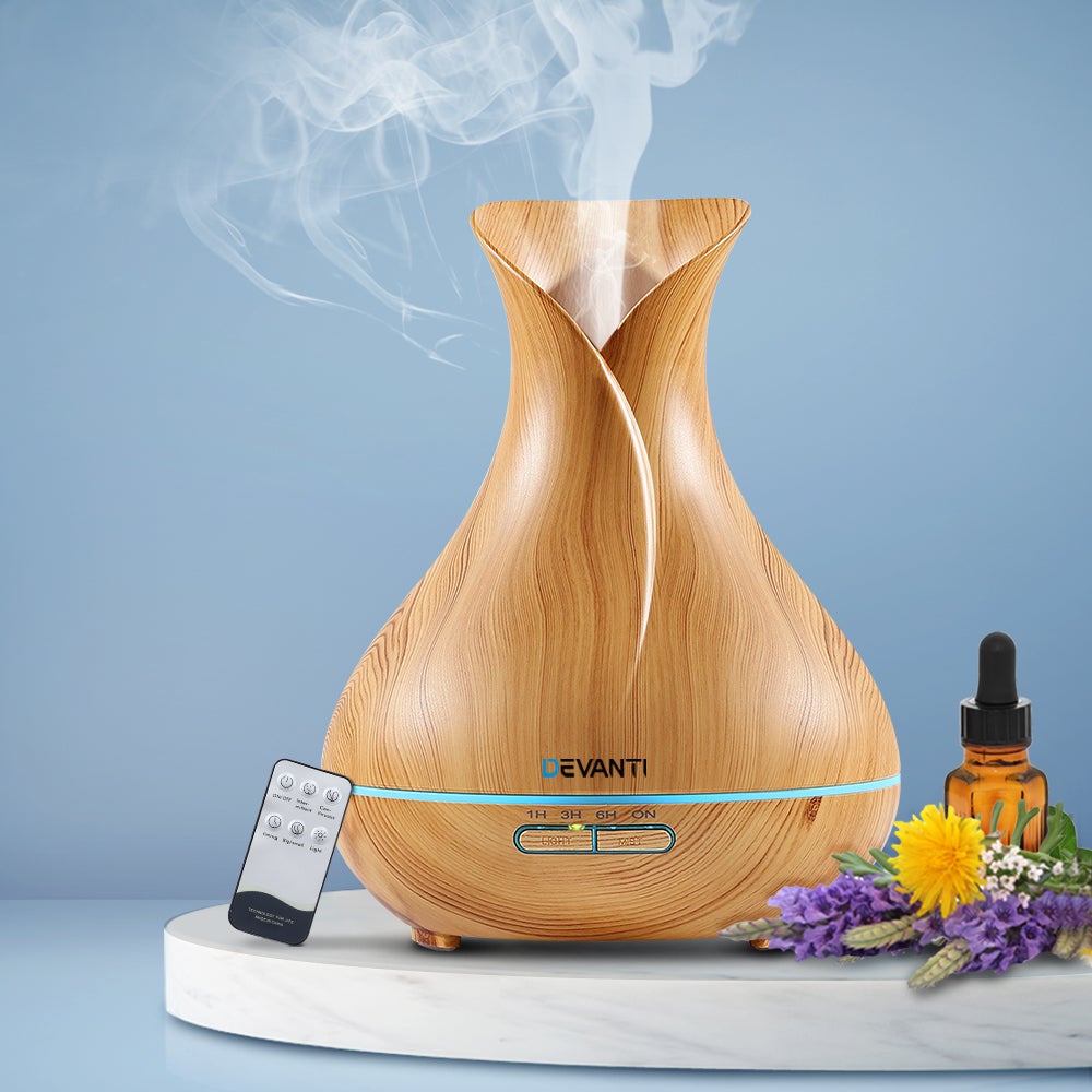 Devanti Ultrasonic Aroma Aromatherapy Diffuser Essential Oils Air