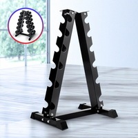 Everfit 12KG Dumbbell Set Kit Rack Weights Pairs Gym Home Exercise Fitness