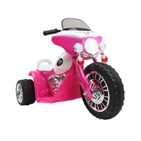 Kids Ride On Motorcycle Motorbike Car Harley Style Electric Toy Police