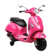 Kids Electric Ride On Motorcycle Motorbike VESPA Scooter Car Toy Battery