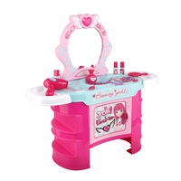 Keezi Kids Makeup Set Girls Toys Pretend Play Childrens Make Up Sets Pink