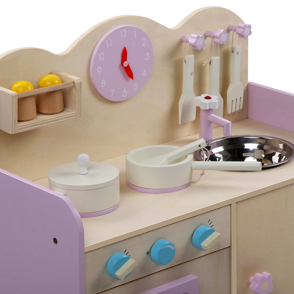 purple kids kitchen