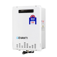 DEVANTI Home Gas Water Heater 30L Instant Hot Outdoor System Natural Gas