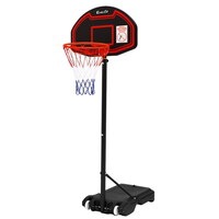 Pro Portable Basketball Stand System Hoop Height Adjustable Net Ring BK