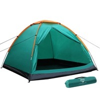Bestway 3 Person Camping Tent Dome Family Canvas Hiking Canvas