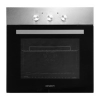 Devanti Electric Built in Wall Oven 60cm Grill Stove Convection Stainless Steel
