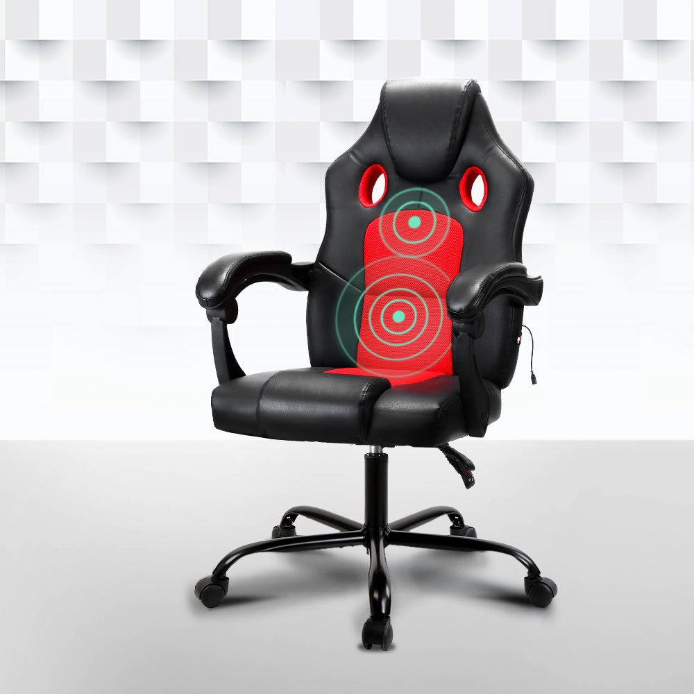 Modern S Racer Gaming Chair Recliner with Simple Decor