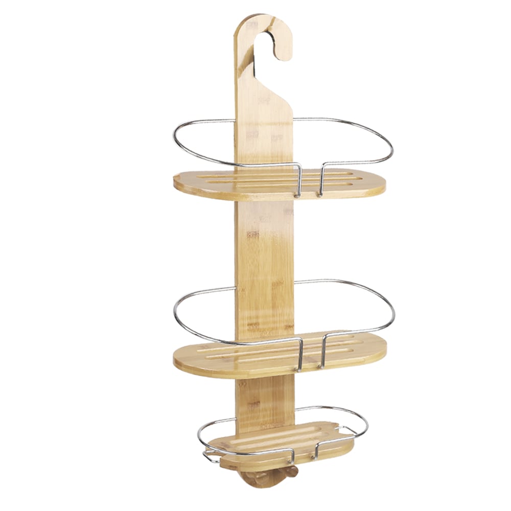Artiss Bamboo Shower Caddy with Hanging Hook Buy Shower & Bath